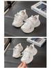 Girls' Soft Sole Sneakers 2025: Spring/Autumn Casual Shoes for Students, Ages 6-12.