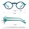 Retro Small Round Frame Reading Glasses, Trendy Personalized Reading Glasses, Hip-Hop Reading Glasses