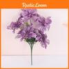 Decorative Christmas Flower With Bright Colors Party Home Decor Fake Flowers
