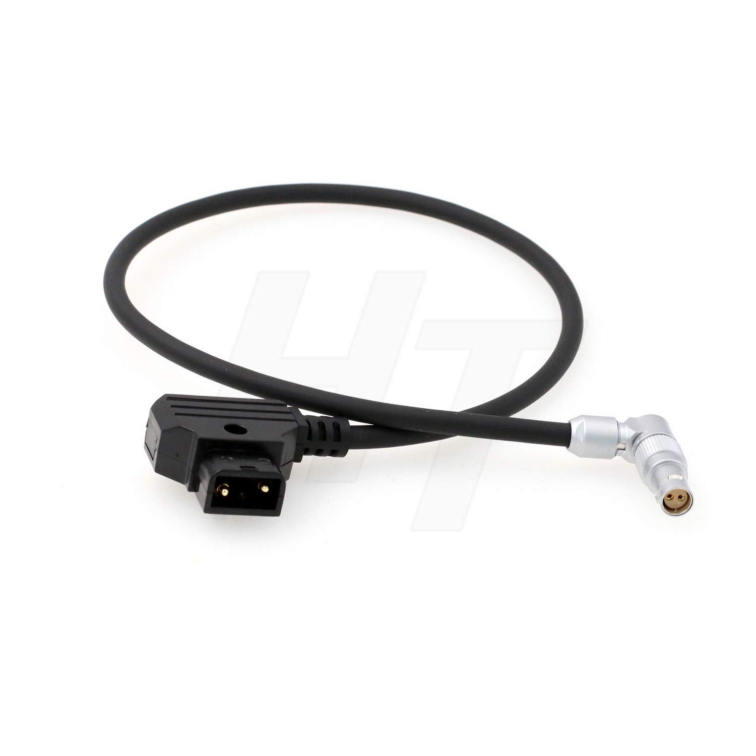 

HangTon Power Cable Ptap D-tap to 2-pin Female for RED KOMODO 6K Camera (45cm, Right Angle)