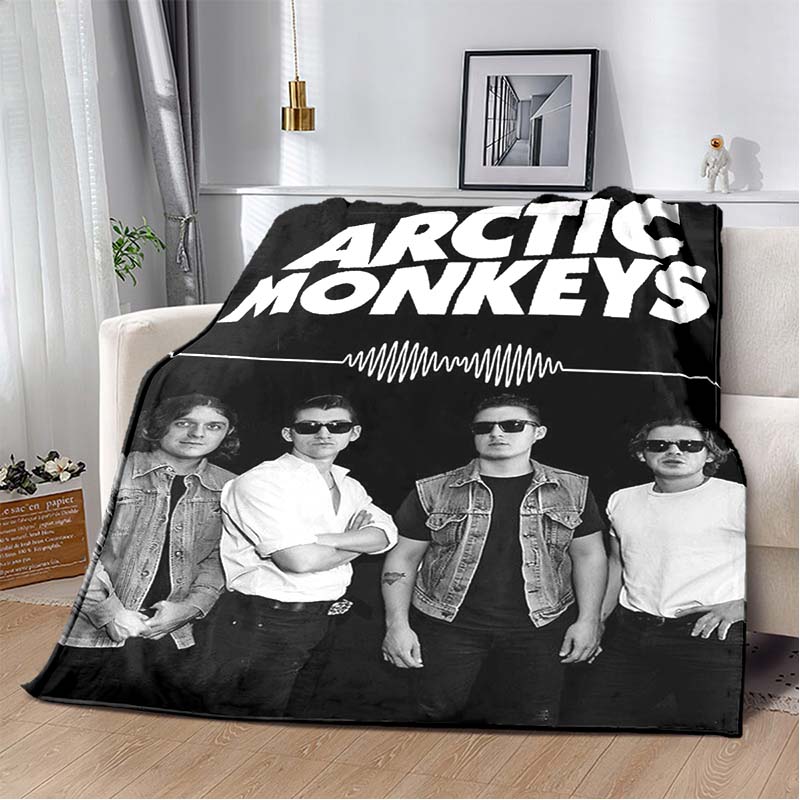 Arctic Monkeys Band Ultra-cool Minimalism Soft Flannel Throw Blanket,Lightweight Warm Sofa Couch Bed,Outdoor Blanket