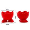 1/3Pcs Silicone Egg Cup Colorful Soft Silicone Egg Cup Boiled Egg Serving Cup Egg Tray Egg Holders Stands Kitchen Tools Gadgets