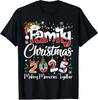 Herren- und Damen-T-Shirts NEU LIMITIERT Familie Weihnachten 2025 Passendes Outfit Xmas Squad Santa T-Shirt S-3XL