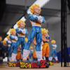 Dragon Ball Warrior Standing Aftershock Wukong and Vegeta Resonance Set Super Saiyan Figure Model Gift