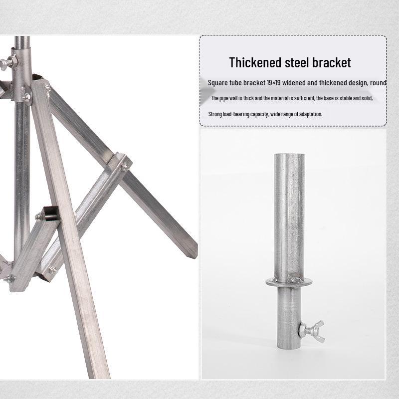 Multifunctional Display Stand for Candied Hawthorn, Cotton Candy & Potato Tower with Plastic Stick Holder