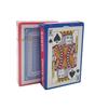 Red & Blue K-Card Paper Playing Cards for Poker, Chess, Table Games & Advertising