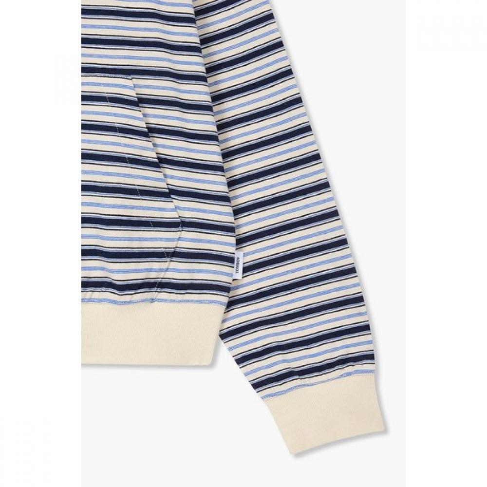Studio Tomboy Stripe Zip Hoodie 9176213986