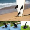 Surfboard Fins Stablizer Slide in Central Fins Side Splitter Socket Paddles Board Center Fins Surfing Board Accessory