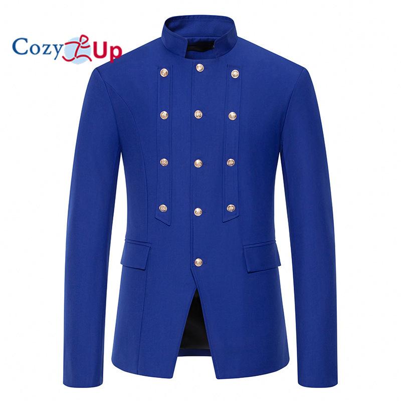 

Уютный мужской повседневный тонкий костюм на пуговицах для свадьбы