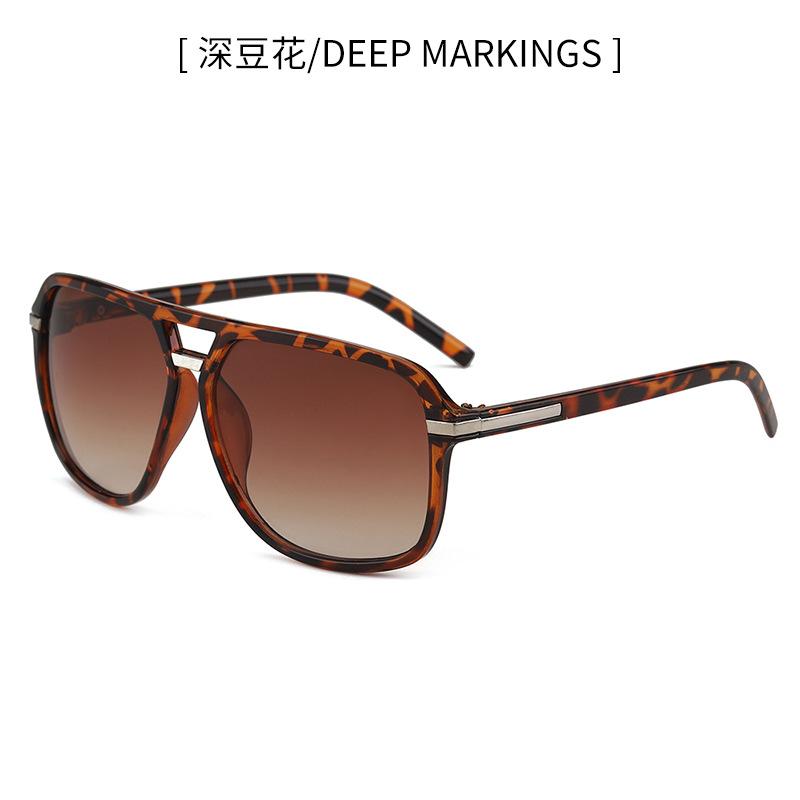 Vintage Large Frame Square Sunglasses Women Brand Designer Fashion Sun Glasses Men's Outdoor Driving Eyewear UV400