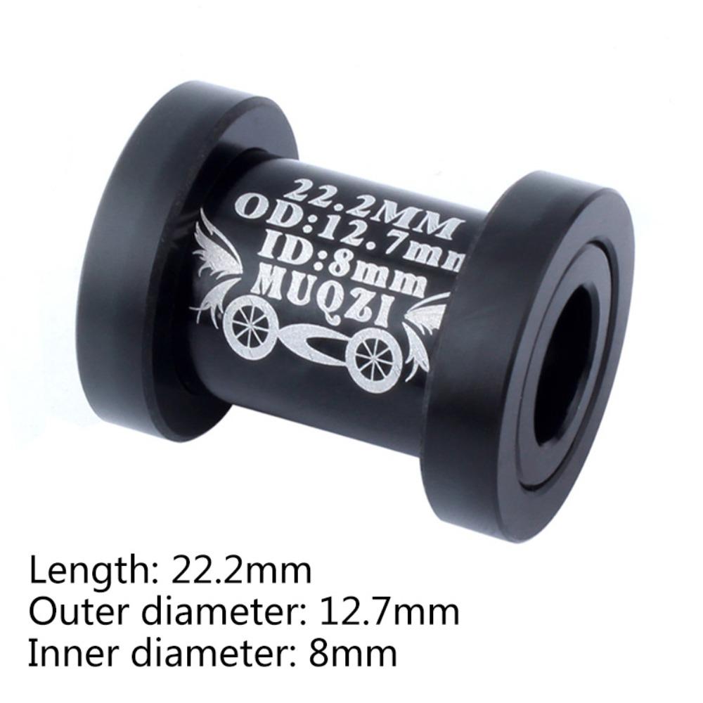 Aluminum alloy Mountain Bike Rear Shock Bushing 22 24 32 44mm 50 52 54 68mm DU Bushing Soft Tail Shock Absorber Sleeves