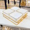 Creative Fruit and Snack Storage Platter with Nut Compartments for Home, Bar, and Living Room