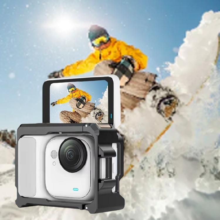 Professional Grade Metal Camera Cage Rapid Assembly Mechanism Enhances Durability For Action Camera Accessory Mounting
