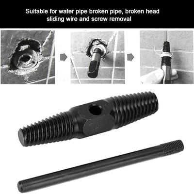 Juego de herramientas para extraer tornillos de tuberías con válvula de tornillo de doble extremo de 4" y 6"