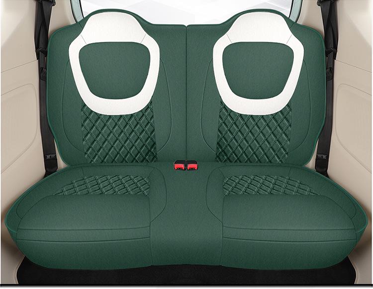 2024 Wuling 3rd Gen Macaron Cotton-Linen Car Seat Cushion, All-Season
