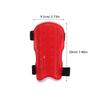 1Pair Youth Football Shin Guards Lightweight Breathable Ventilation Holes Secure Fit Adjustable Straps Ergonomic Design Soccer 1
