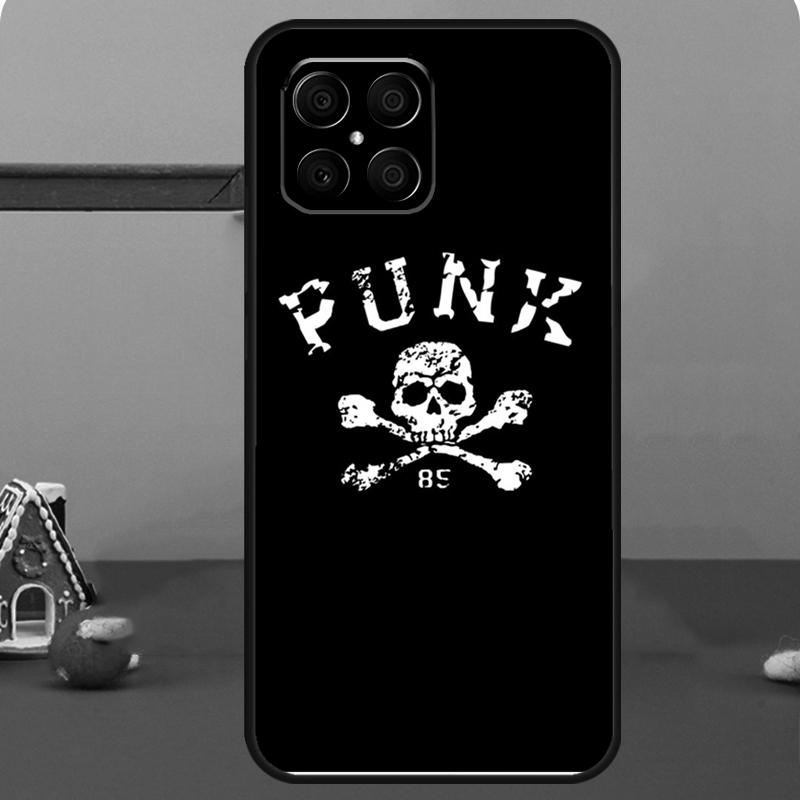 Punk Rock Case For Honor Magic 8 Pro 6 7 Lite Honor 400 200 50 70 X8c X8b X9a X9b X9c X9d Win RT Coque