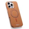 New Luxury Solid Color Leather For Magsafe Magnetic Shockproof Phone Case For iPhone 17 Pro Max 15 13 14 16 Pro Max Bumper Cover