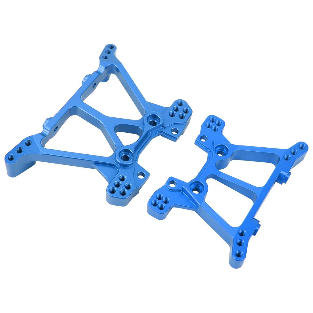 RC Aluminum Alloy Front Rear Shock Tower for Traxxas Slash 4X4 TSM 1 10 RC Car Upgrade PartsBlue