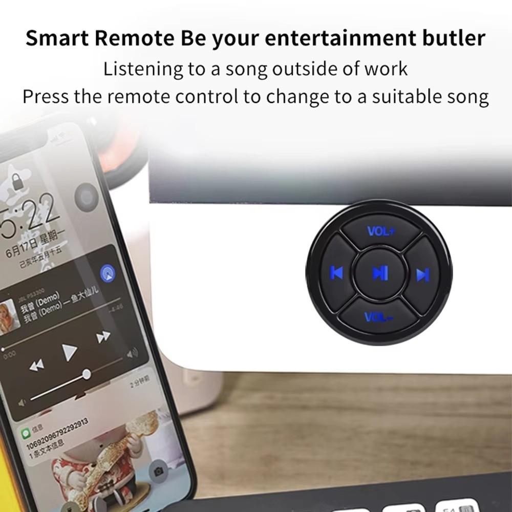 Wireless Connectivity Wireless Media Button Media Controller Button for Android iOS Devices Car Kit
