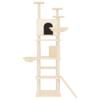 Scratching Post with Sisal Scratching Posts Cream 191 Cm