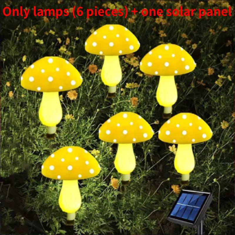 Pilz Solar Lichterkette Außen Garten Deko Dekorative Lampe Für Weihnachtsveranstaltungen