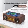 Merlinbula Retro Multifunctional Wooden Bluetooth Speaker
