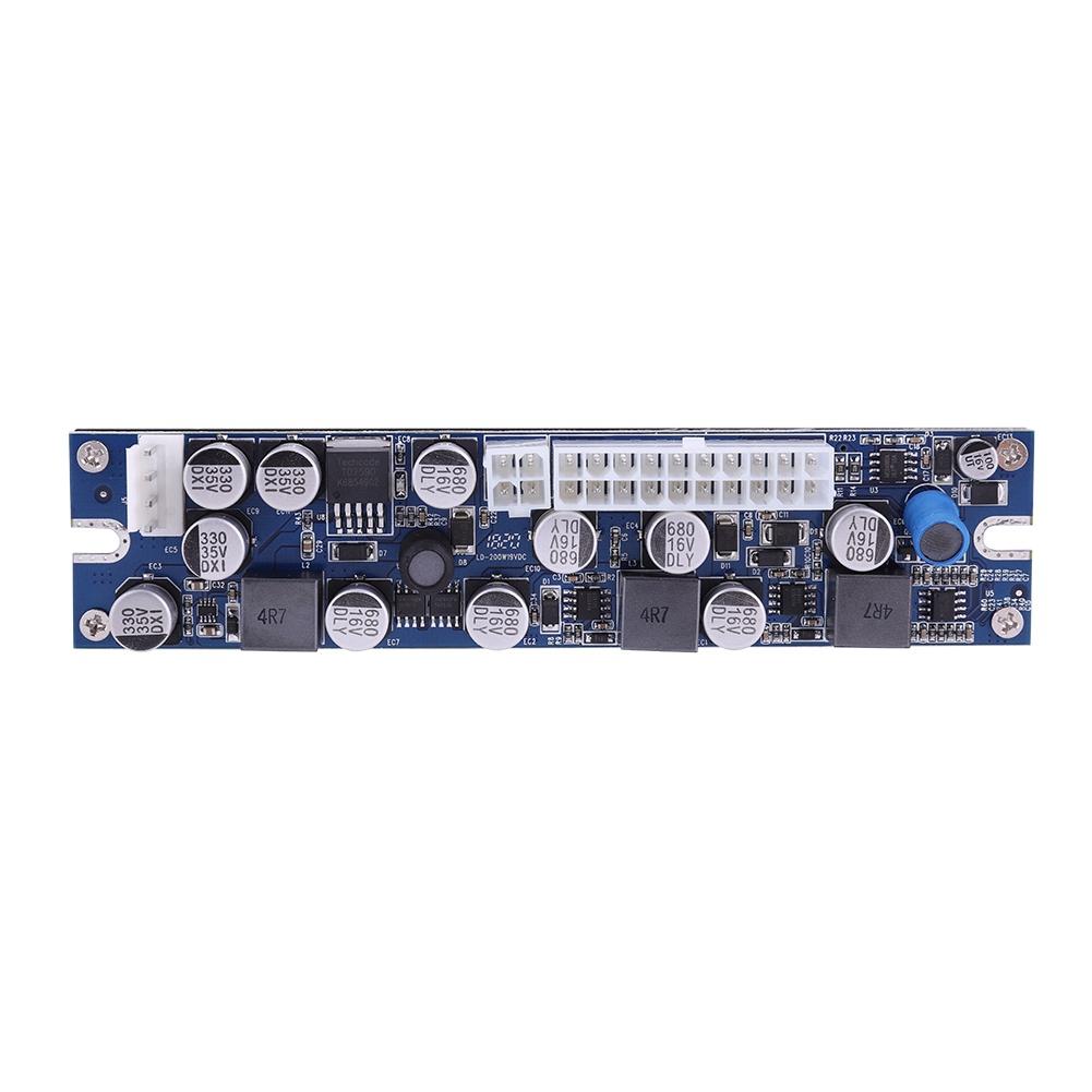 Modulo di Alimentazione Pin di Ingresso CC LD 200W 19V Alimentatore CC ATX da 24pin ATX a 12V AUX Per Computer