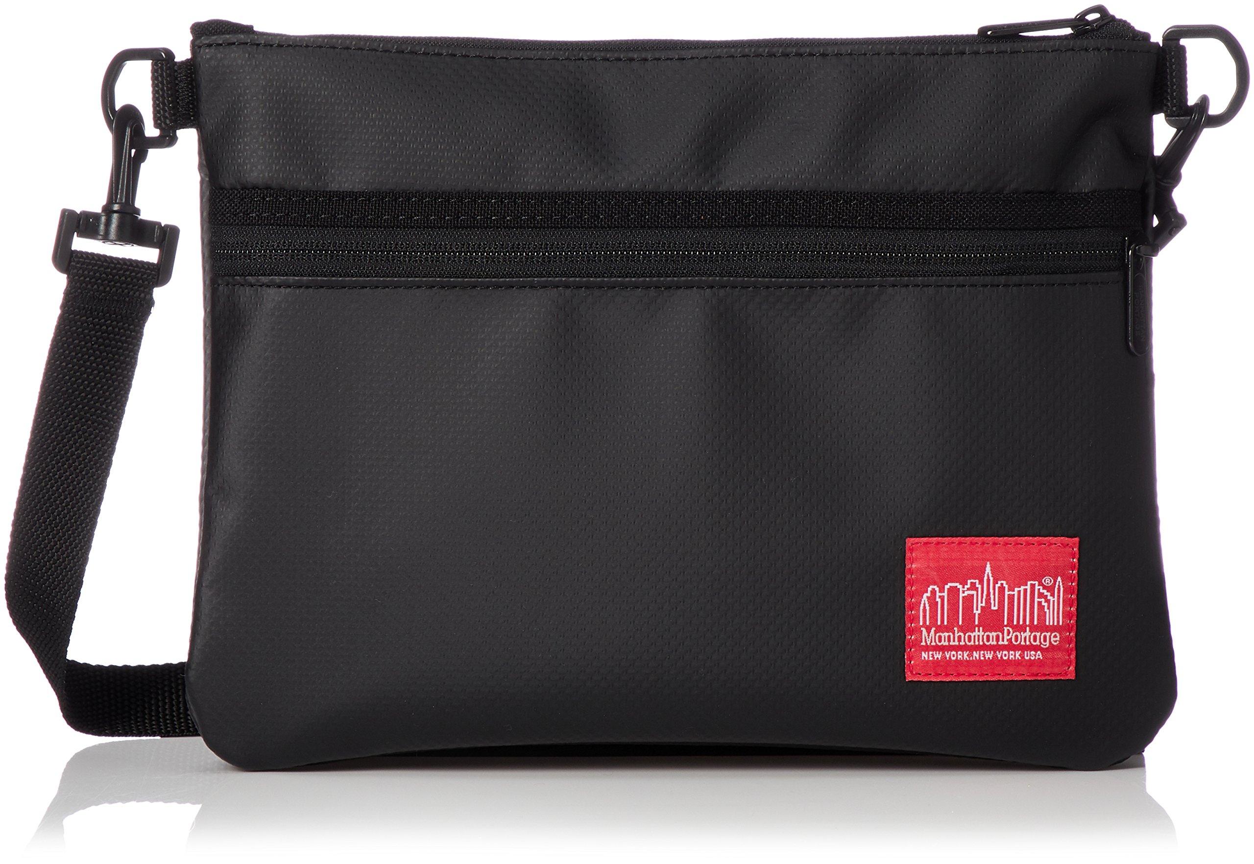 

[Manhattan Portage] Matte Vinyl Shoulder Bag MP1084MVL Black чорний