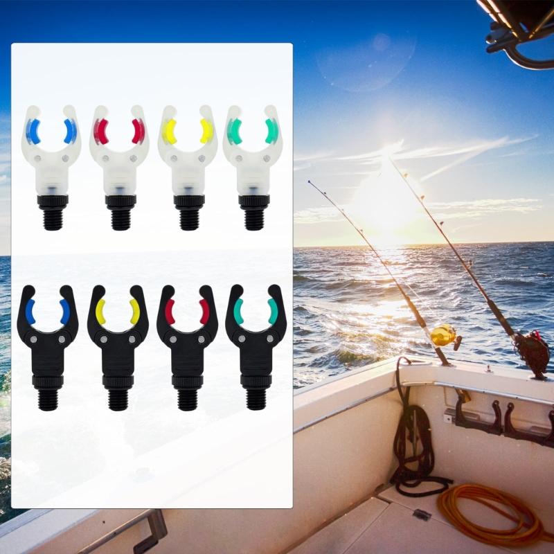 4Pcs Carp Fishing Rod Rest Head Grippers Nonslip Fishing Rod Stand With Silicone  Gaskets Carp Fishing Rod Rest Head