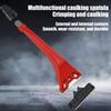 Caulk Tool 9 In 1 Caulk Scraper Remover Tool with Replaceable Head Angle Spatula Non-Slip Handle for Bathroom Shower Repair