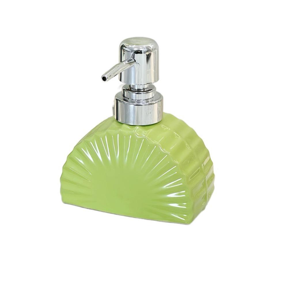 Exquisite Press Separate Bottle Light Luxury Shampoo Bottle Fan Shaped Lotion Bottle  Shower Gel