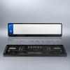 2Pcs Black EU Standard License Plate Holder Bracket Frame Anti-corrosion Waterproof Durable Car Auto Accessories Mount Cover License Plate Covers