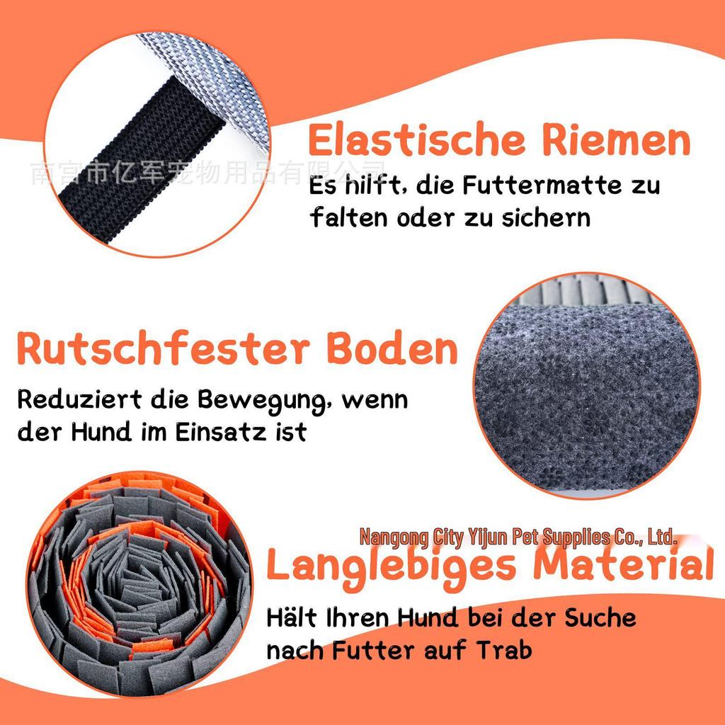 Dog Sniffing Mat & Slow Feeder Toy