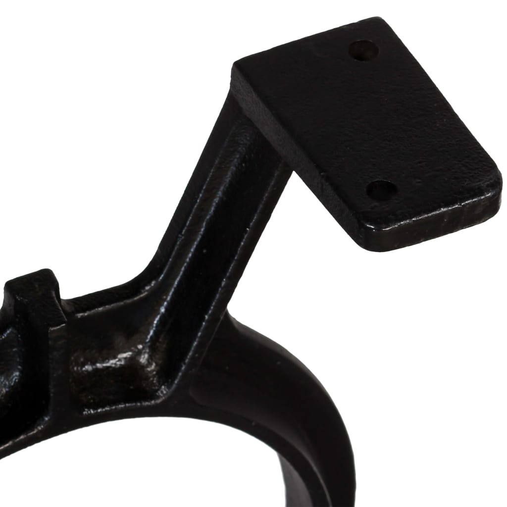 Bench Legs 2 pcs O Frame Cast Iron