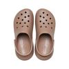 Crocs Eva Puff Thick Sole Clogs Unisex Footwear Latte 207521-2Q9