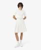 LACOSTE Women'S Elastic Waist Pleated Mini Skirt Jf8363-56N 70V