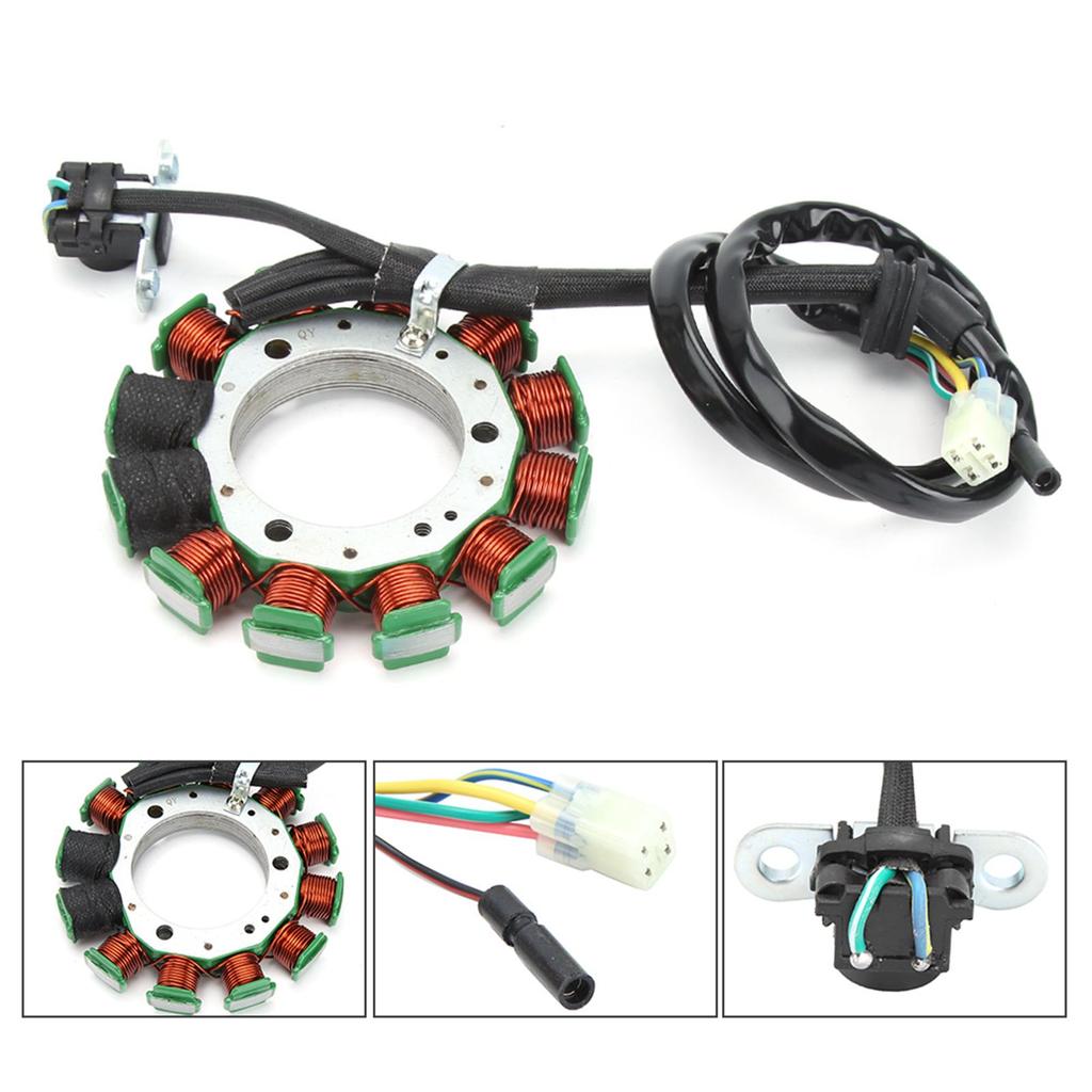 Magneto Motor Stator Coil and Gasket Fits for HONDA TRX400EX SPORTRAX 1999 2008