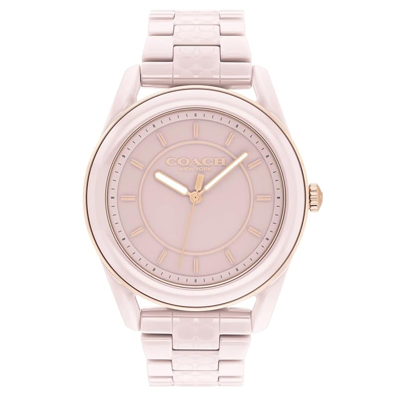 

COACH coach ladies watch 14503772 pink ceramic [product]