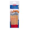12 pinceaux - Peinture aquarelle - Assortiment formes - Synthétiques - Art Creation
