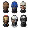 Horror Halloween Masque Adults Scary Full Head Hood Prop for Halloween Party Cosplay Costume Role Playing Accessory