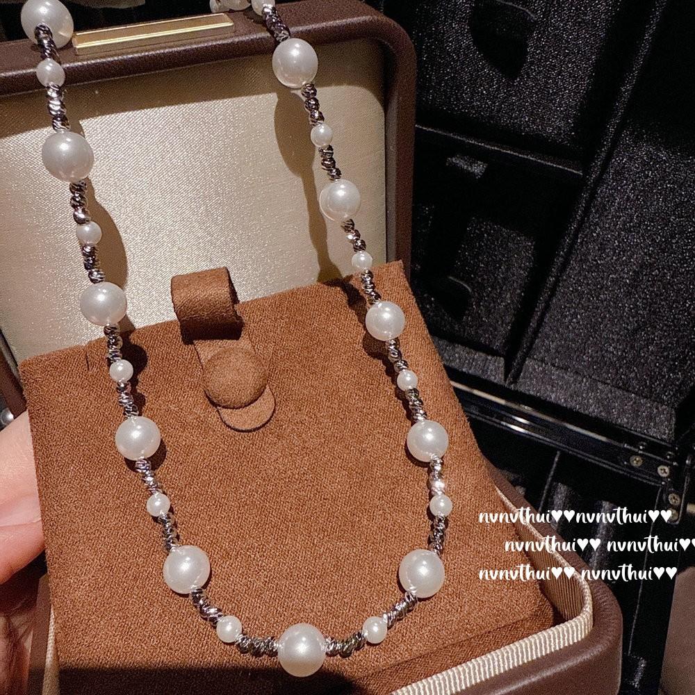 Haute Couture Jewelry Real Much Hemp Bubble Sugar Cube Gemstone Pearl Necklace, Tahiti, Car Flower Manta Bead Bracelet
