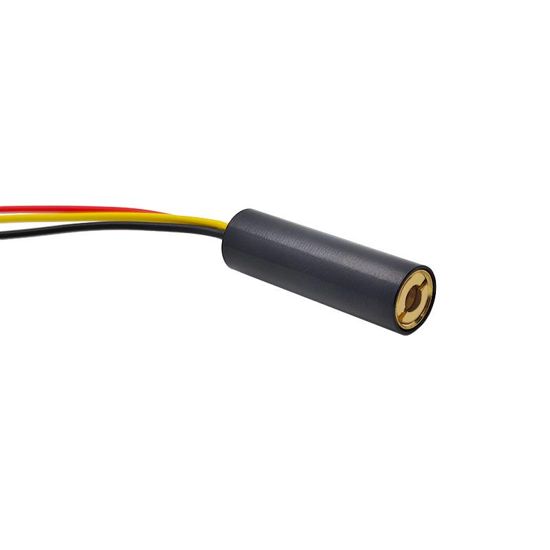 10x30mm 30mW 650nm Red Laser Module with Dot Shape, Internal Focus, TTL Signal Modulation.