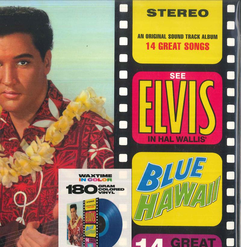 

LP Record ELVIS PRESLEY - Blue Hawaii 950688 WaxTime In Colo 2019 Europe Pop
