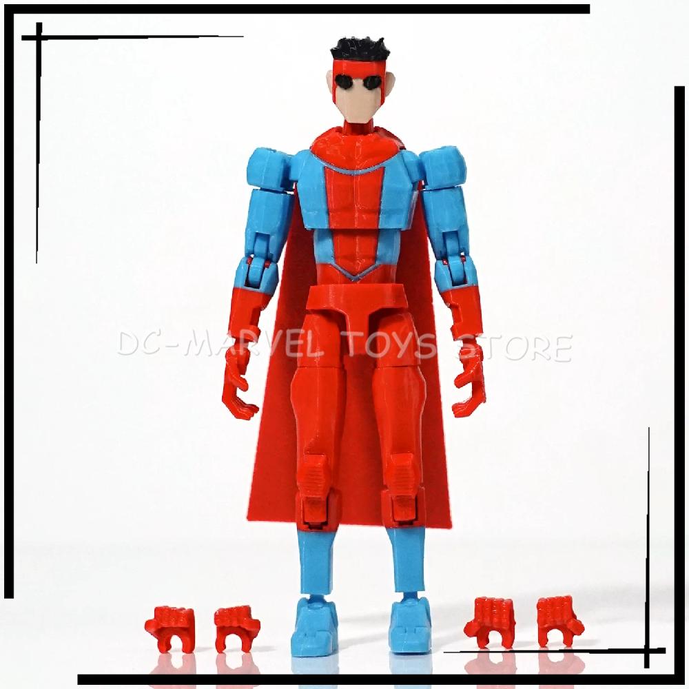 En Stock Nuevo Figuras de Acción Invincible Toys Impresas en 3D T13 Dummy 13 Superhéroes Juguetes Articulados Móviles Cambiaformas