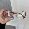 Fashion Unisex Cat Eye Eyeglasses Transparent Clear Frame Designer Optical Colorful Eyewear for Women Men