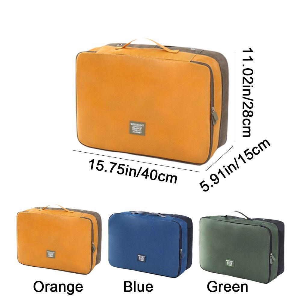 Dustproof Double-Layer Clothing Bag Large Capacity Down Jacket Storage Bag Travel