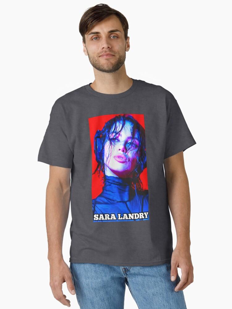 Sara Landry Sara Landry Hard Techno DJ Rave Classic T-Shirt