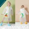 Children's Full-Body Raincoat for Boys and Girls, Long Hooded Magic Hat Cartoon Kindergarten Rain Gear Poncho
