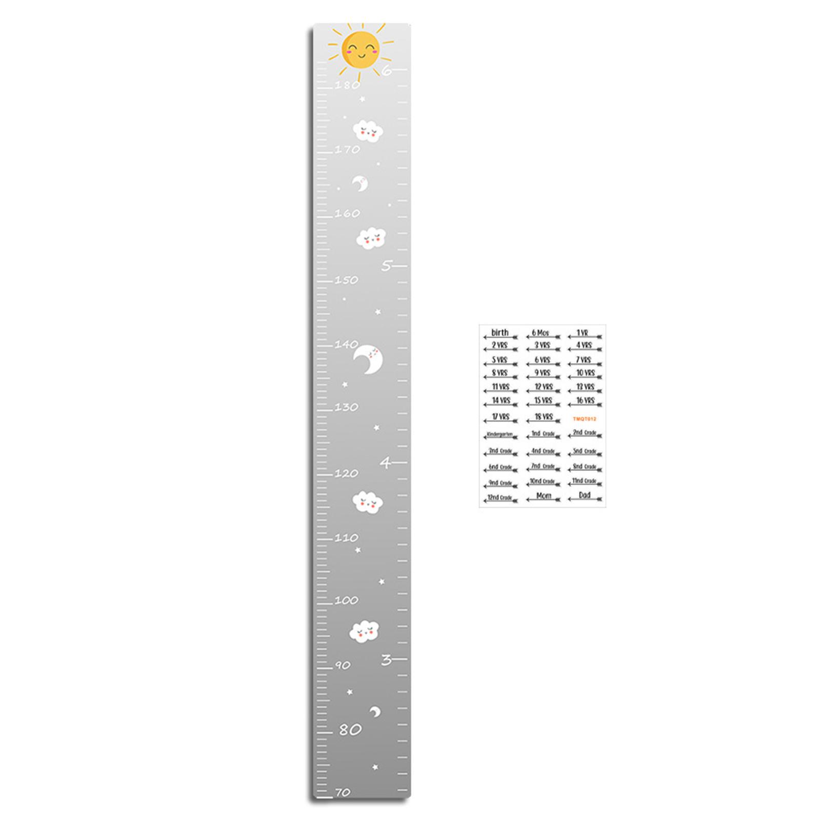 

Fun And Creative Growth Chart Mirror Encourage Child S Confidence And Self-Expression Height Growth